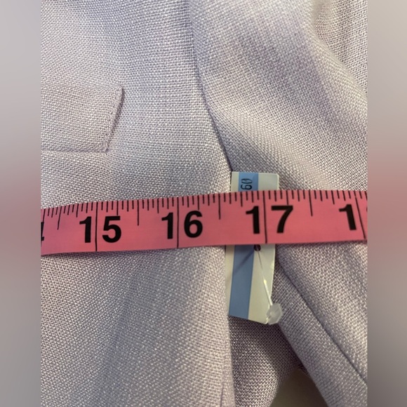 New with Flaw: Veronica Beard Lavender Dickey Jacket Blazer Size 6 - Picture 9 of 16